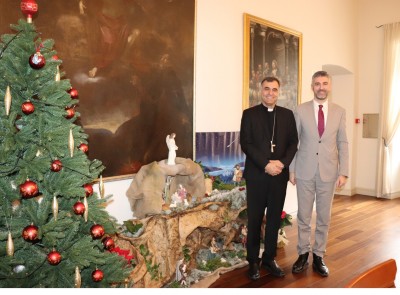 Susret gradonačelnika s biskupom uoči Božića