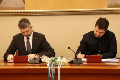 Potpisani ugovori za obnovu Sportske dvorane Gospino polje