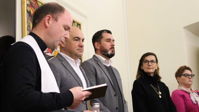 Tradicionalni blagoslov u palači Ranjina