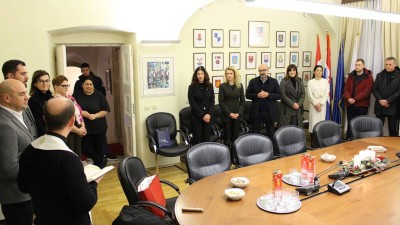 Tradicionalni blagoslov u palači Ranjina