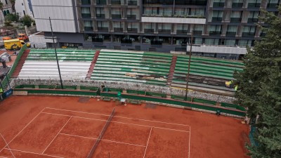 Obnova teniskih terena u Uvali Lapad za WTA Dubrovnik Open