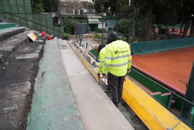 Obnova teniskih terena u Uvali Lapad za WTA Dubrovnik Open