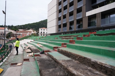 Obnova teniskih terena u Uvali Lapad za WTA Dubrovnik Open