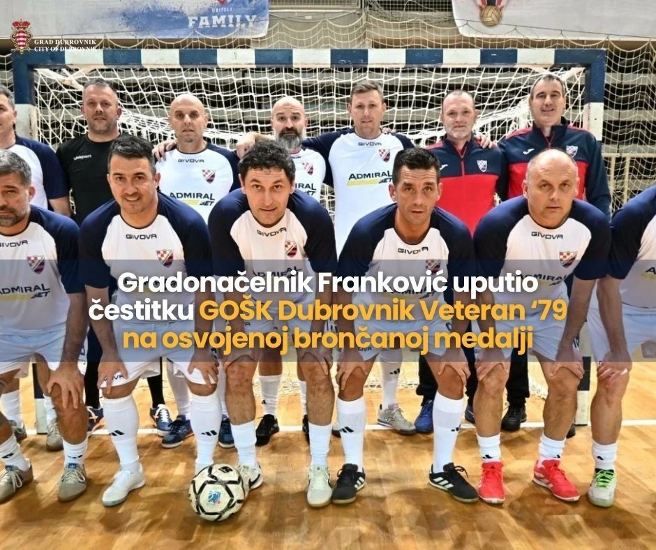 ČESTITKA SPORTAŠIMA