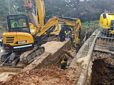 Napreduju radovi na oborinskoj odvodnji u Lapadu