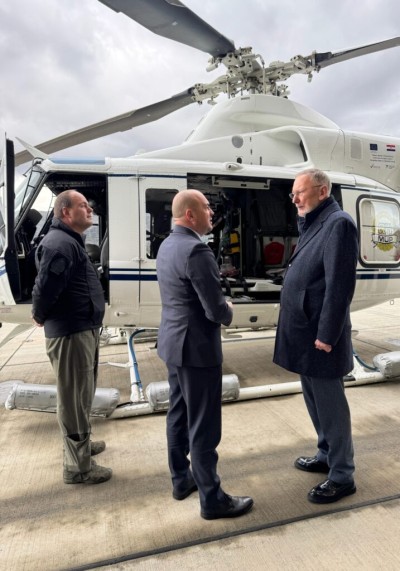 Hitna helikopterska medicinska služba nastavlja s radom u županiji