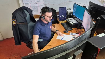 Župan posjetio Županijski centar 112 povodom Dana europskog broja