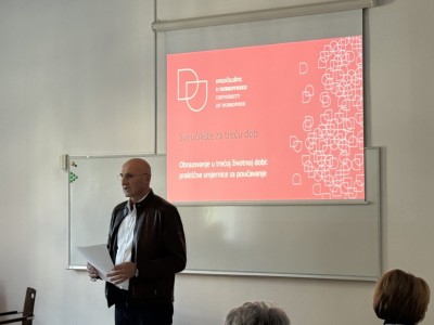 Održana radionica o obrazovanju u trećoj životnoj dobi