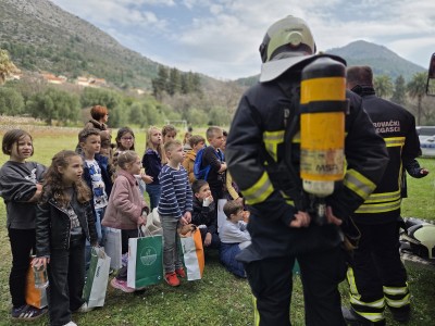 Grad Dubrovnik organizirao edukaciju o civilnoj zaštiti za najmlađe
