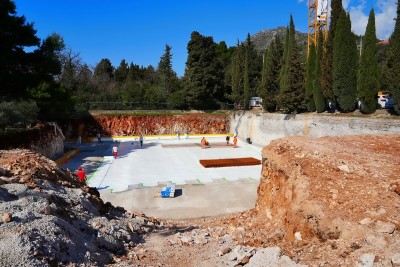 Gradonačelnik Franković posjetio gradilište sportske dvorane u Orašcu