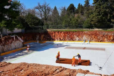 Gradonačelnik Franković posjetio gradilište sportske dvorane u Orašcu