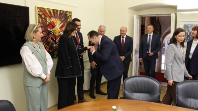 Prijem izaslanstva Lublinskog vojvodstva kod župana