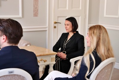 Gradonačelnik Franković čestitao Doris Kristić na 50 godina karijere