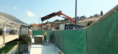 Obnova kamenog opločenja na Lapadskoj obali