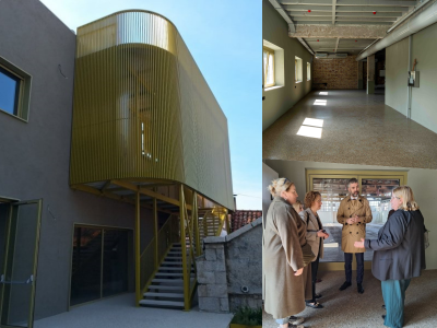 Gradonačelnik Franković i ministrica Obuljen Koržinek posjetili novi prostor knjižnice