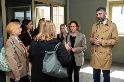 Gradonačelnik Franković i ministrica Obuljen Koržinek posjetili novi prostor knjižnice