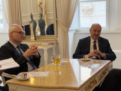 Gradonačelnik Franković ugostio češkog veleposlanika