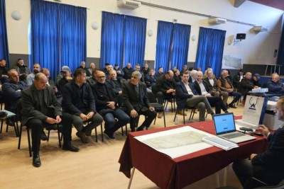 Veliki odaziv na skup o komasaciji u Konavlima