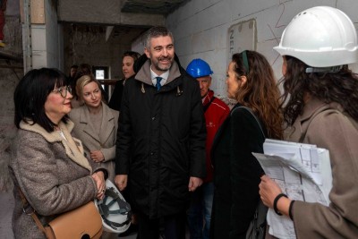 Gradonačelnik Franković posjetio radove na Centru za pružanje usluga u zajednici