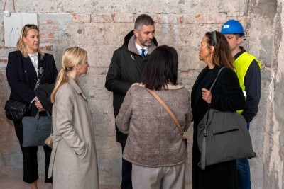 Gradonačelnik Franković posjetio radove na Centru za pružanje usluga u zajednici