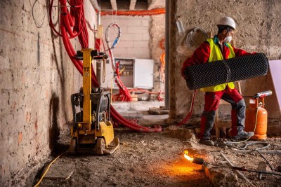 Gradonačelnik Franković posjetio radove na Centru za pružanje usluga u zajednici