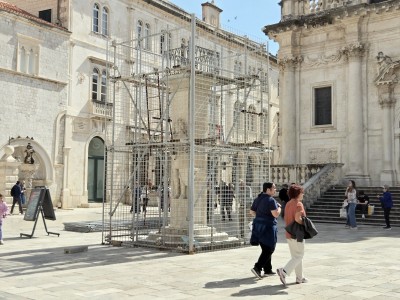 Radovi na Orlandovom stupu ulaze u završnu fazu