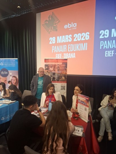 Sveučilište u Dubrovniku predstavilo studijske programe u Tirani i Prištini