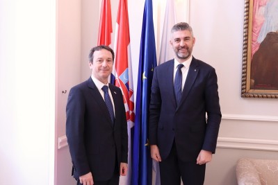 Gradonačelnik Franković ugostio veleposlanika Francuske