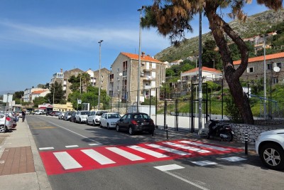 Obnovljeni pješački prijelazi u Ulici Andrije Hebranga