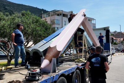 Stigli prvi dijelovi spomen obilježja za djecu poginulu u Domovinskom ratu