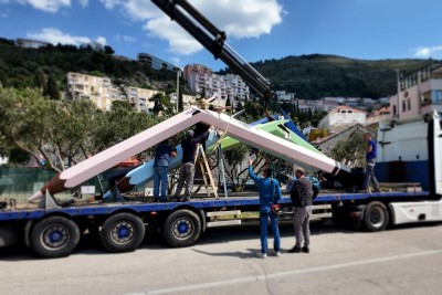Stigli prvi dijelovi spomen obilježja za djecu poginulu u Domovinskom ratu