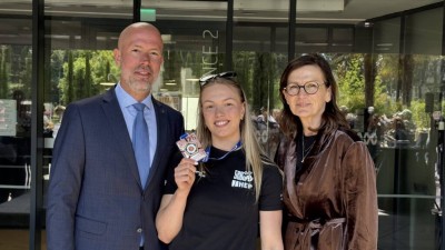 Pročelnica Marević čestitala Ivi Oberan na uspjehu