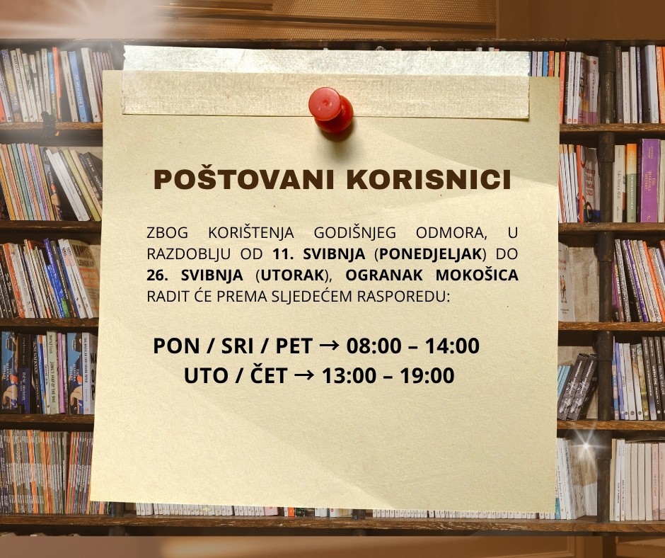 Dubrovačke knjižnice: Ogranak Mokošica radi po novom radnom vremenu