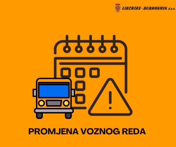 Novi red vožnje stupa na snagu od 15. svibnja