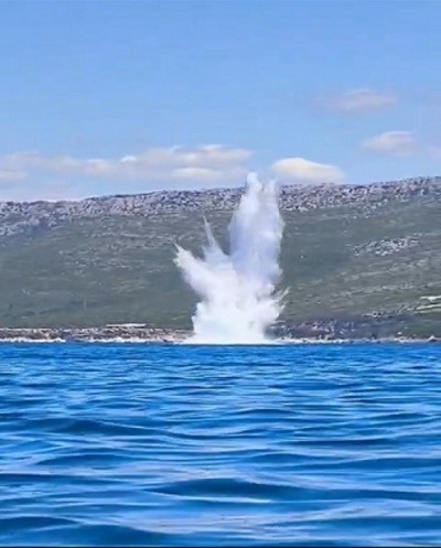 Sigurno uklonjena zrakoplovna bomba s otoka Korčule