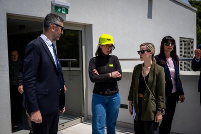 Gradonačelnik Franković obišao završnu fazu izgradnje Centra za starije
