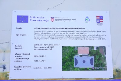 Sportski tereni u Stonu i Janjini dobili novu infrastrukturu