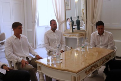 Teniski klub Ragusa primljen kod gradonačelnika Frankovića zbog povijesnog uspjeha