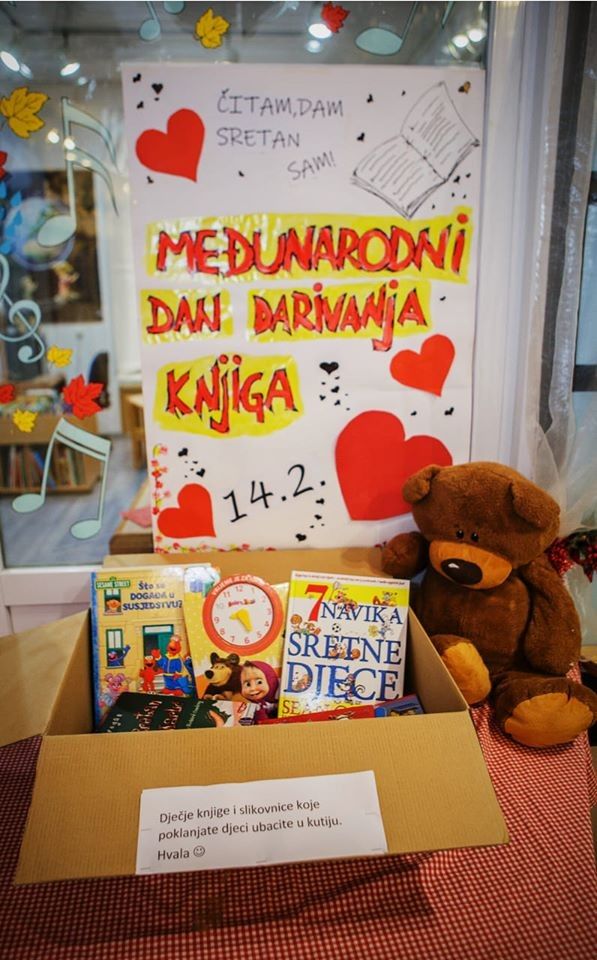 POVODOM MEĐUNARODNOG DANA DARIVANJA KNJIGA