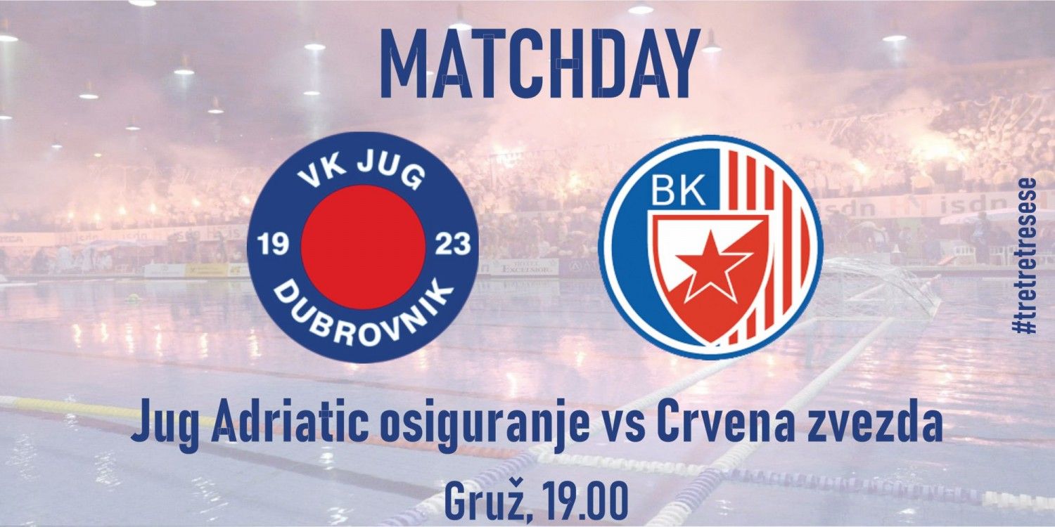 Utakmica između Juga i Crvene zvezde večeras u Gružu